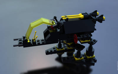 Lego 6876 Blacktron Alienator