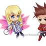 Chibi Lloyd and Collet