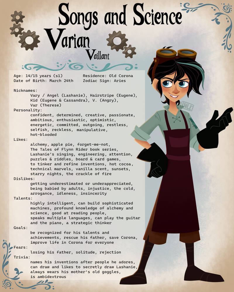 Varian Vaillant by o0WhiteRabbit0o on DeviantArt
