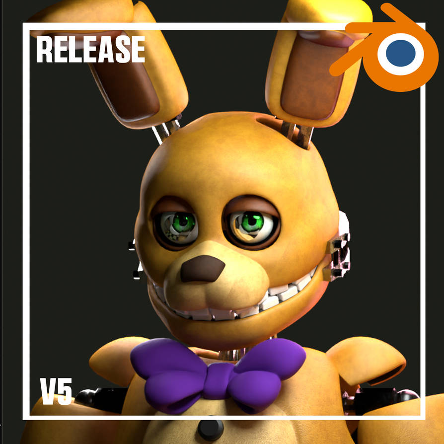 Springbonnie Performance Springbonnie v5 Release by ToastyTheFoxxx on DeviantArt
