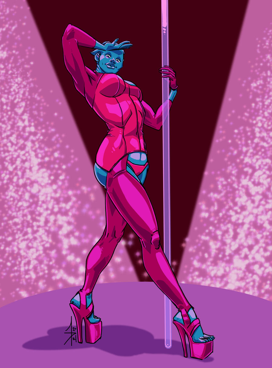 Asari Pole Dancer