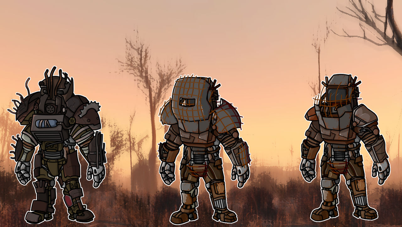 Fallout Raider Power Armor by HayatEveryck on DeviantArt