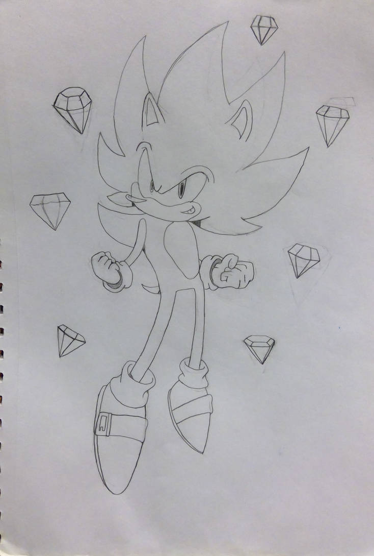 Hyper Sonic By SonicfanNoneandother On DeviantArt