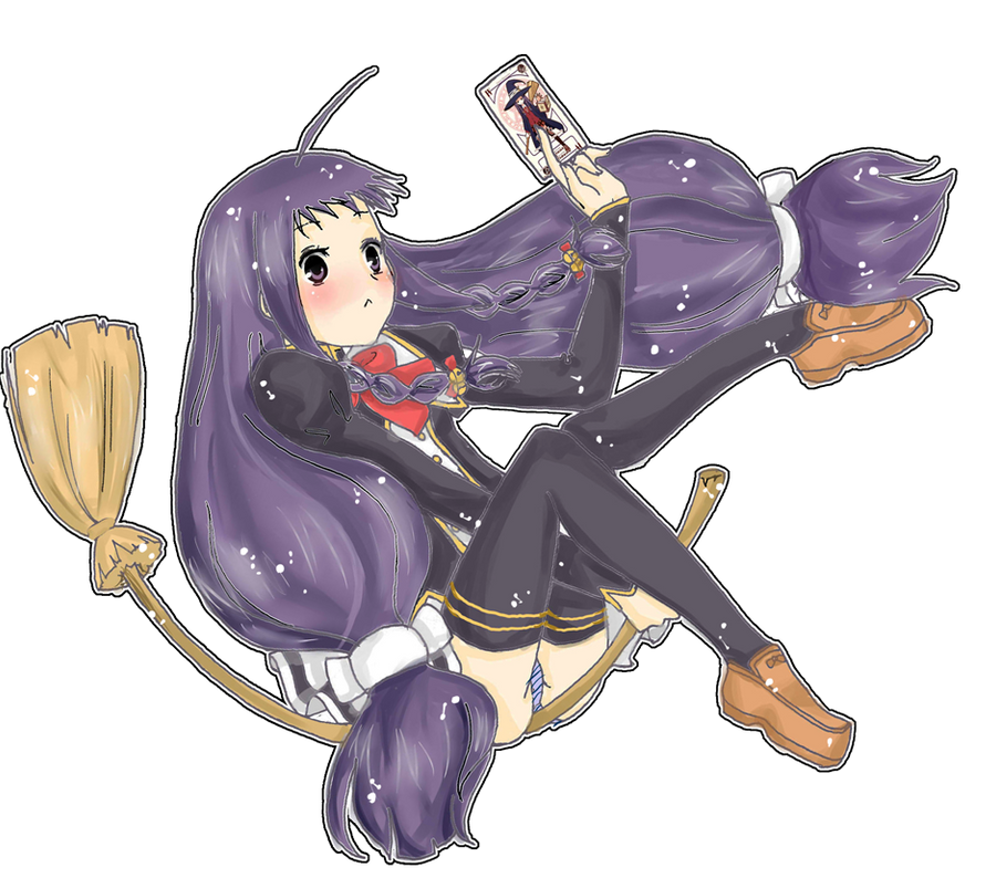 Negima Deviantart Negima Magical Girl Yue by meguchan91 on DeviantArt