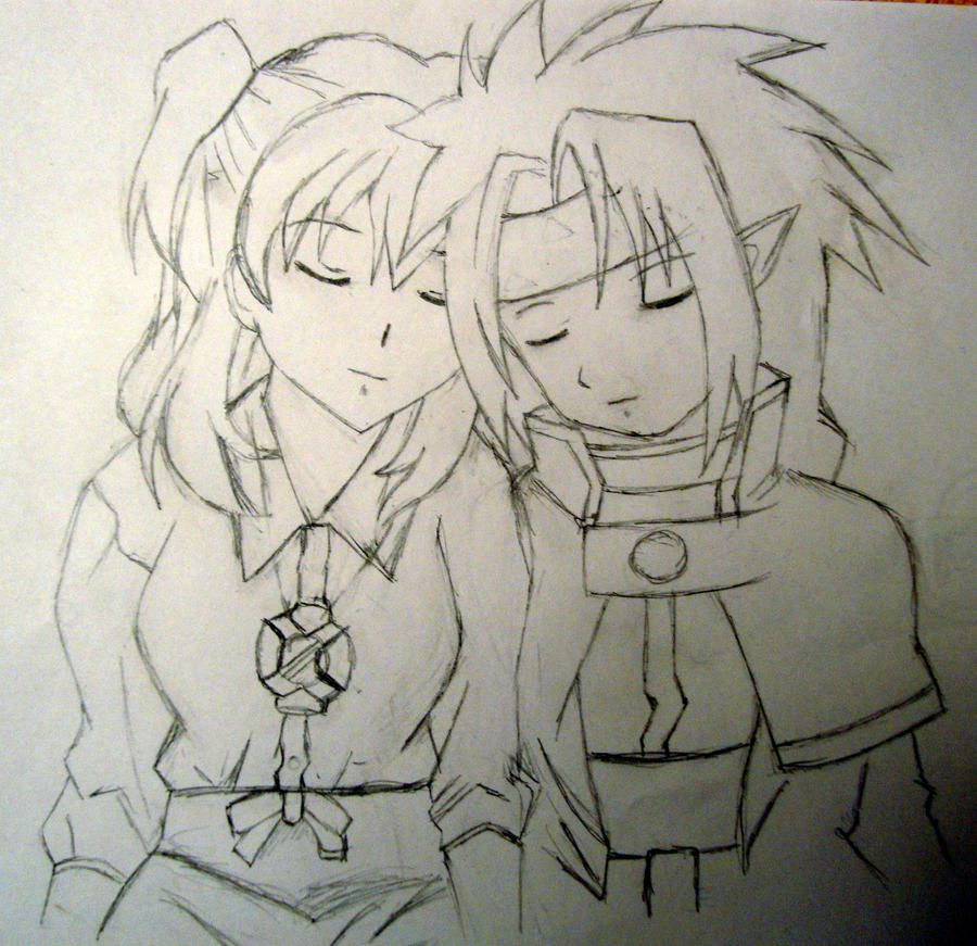 Rosette And Chrono From Chrono Crusade By Ooanimeangeloo On Deviantart