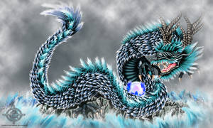 Chinese water Luck Dragon by strigae-excandui Chinese water Luck Dragon by strigae-excandui
