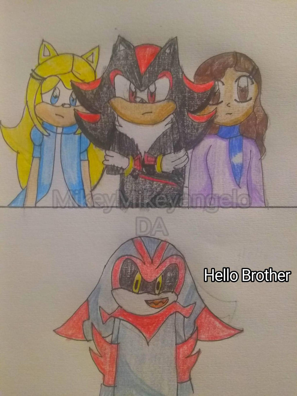 Shadow Bro Shadow and His Brother! by MikeyMikeyangelo on DeviantArt