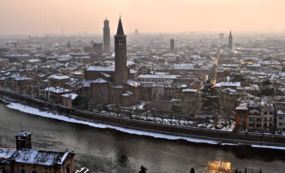 Snowy Verona