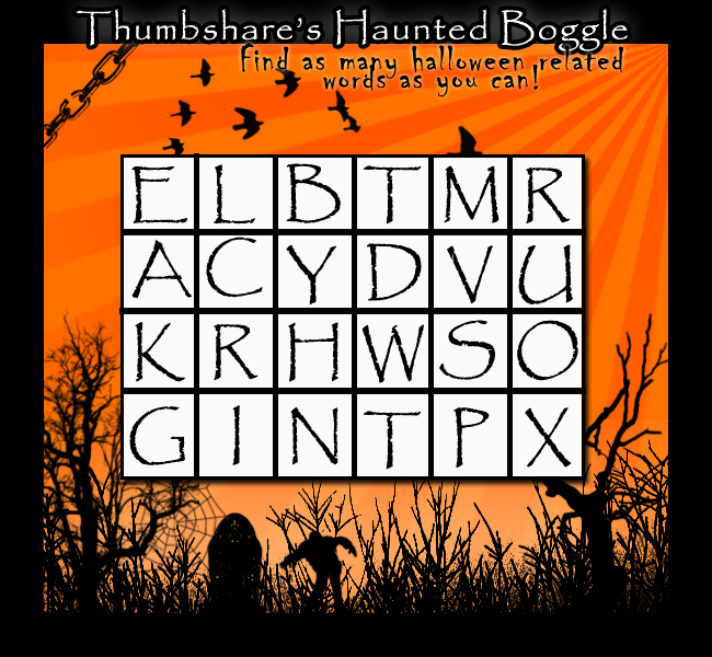 ThumbShares Haunted Boggle