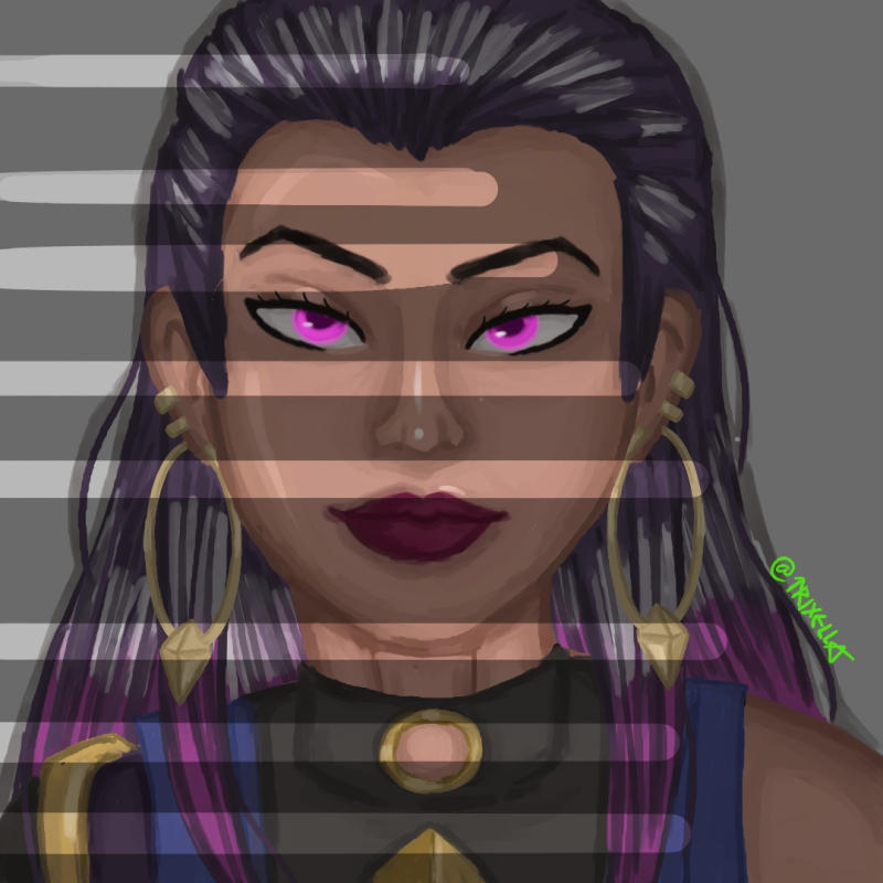 Reyna Drawimg Reyna by Trixella17 on DeviantArt