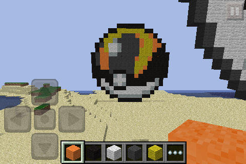 Minecraft Art: Ultra Ball by GodofDarness18 on DeviantArt