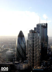 The Gherkin and Heron Tower