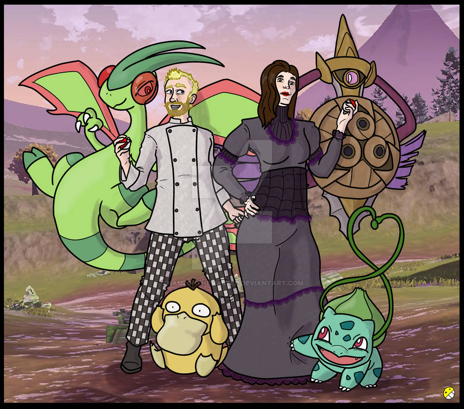 Deviantart Pokemon Conjoin Pokemon couple by NameOfTheMaster on DeviantArt