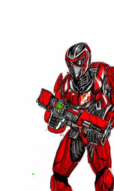 Red Ranger Builds Red Ranger by mcpotatoecun on DeviantArt