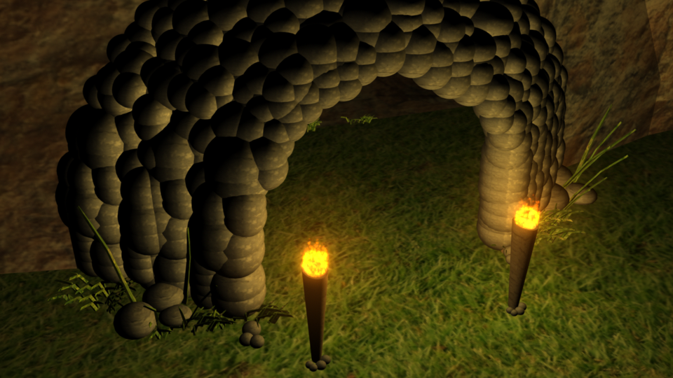 Caverna 3D Maya