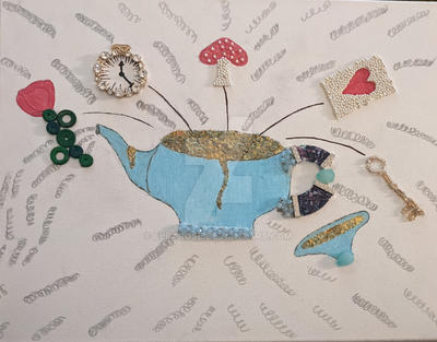 Teapot Explosion by Elbarose on DeviantArt