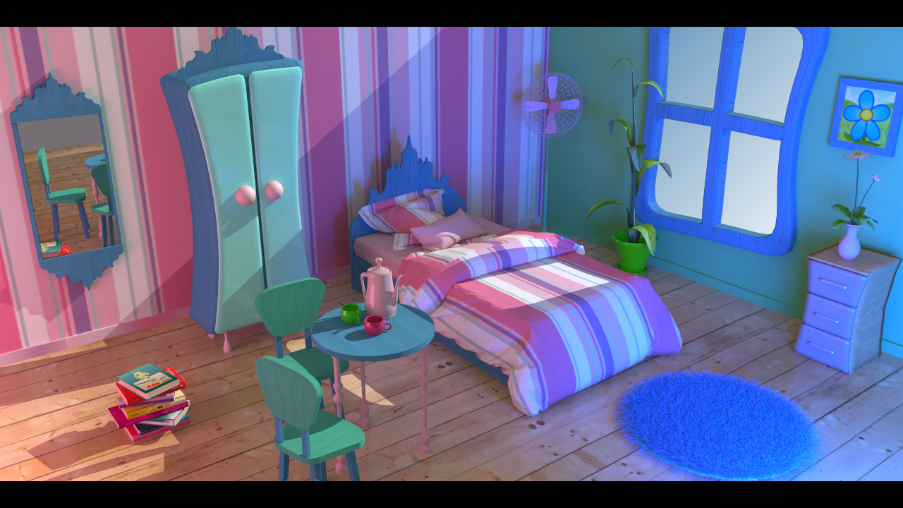 Toon Bedroom