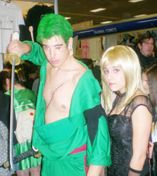 Zoro Roronoa y Misa Amane by Moskita