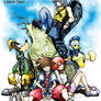 Kingdom Hearts - coloured