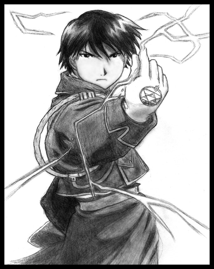 Roy Mustang wants to burn You