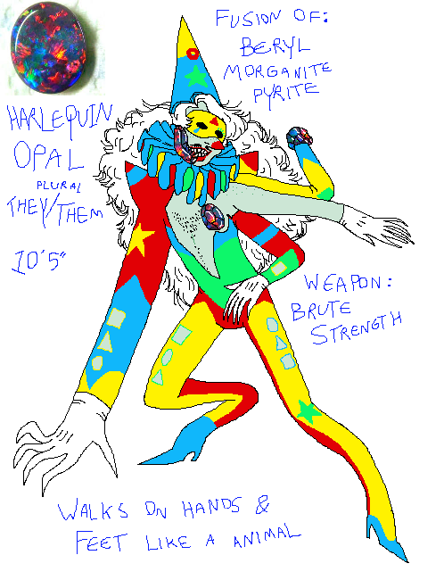 Harlequin Opal by foolwave on DeviantArt