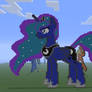 MLP Luna in Minecraft