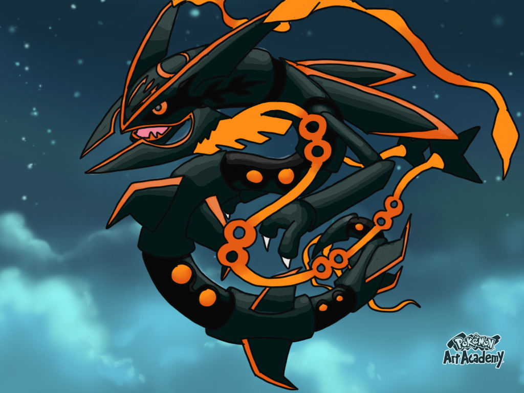 Shiny Mega Rayquaza V by billythekid100 on DeviantArt