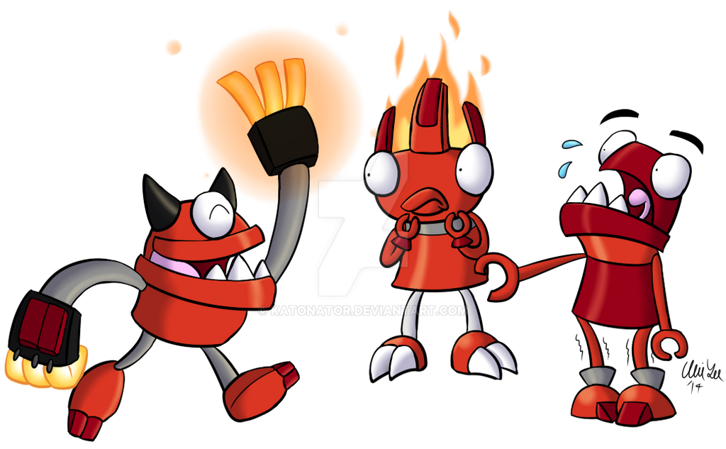 Mixels: Infernites by Katonator on DeviantArt