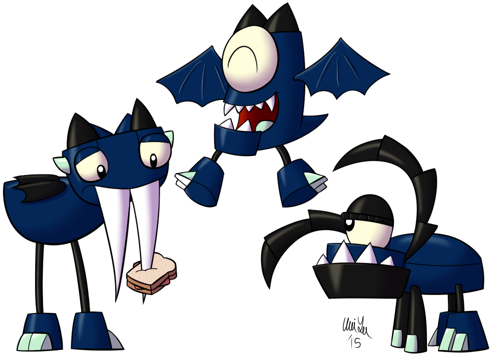 Mixels: Glowkies by Katonator on DeviantArt