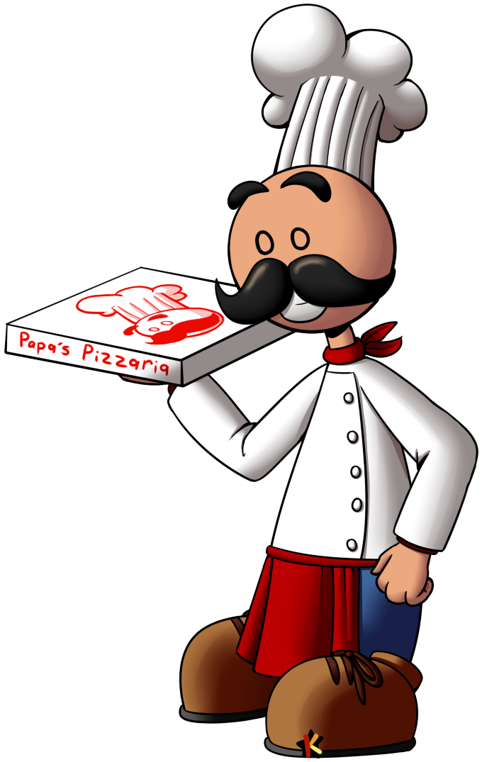 Papa Louie by Katonator on DeviantArt