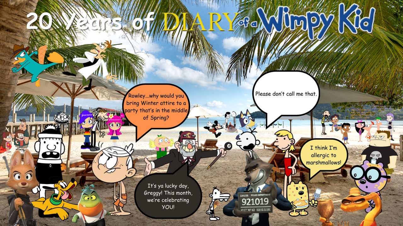 20 Years of Wimpy Kid! by RabbidGuyDA on DeviantArt