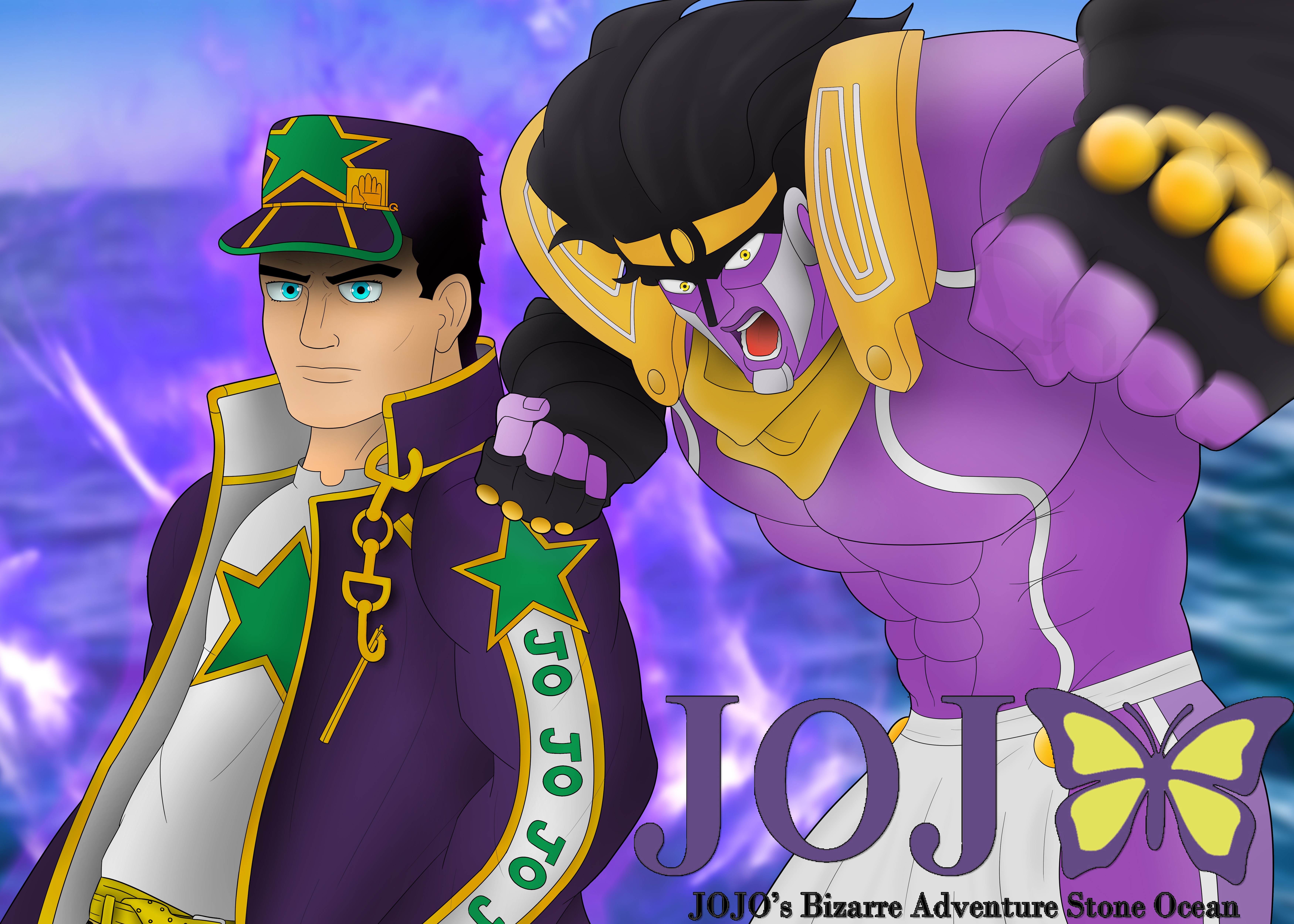 Star Platinum The World & Jotaro Part 6: Stone Ocean  Jojo bizzare  adventure, Jojo bizarre, Jojo's bizarre adventure