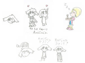 A Collection Of Amitie Art