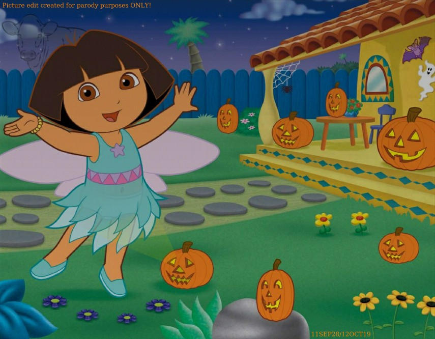Dora's Hallowe'en by beefalo on DeviantArt