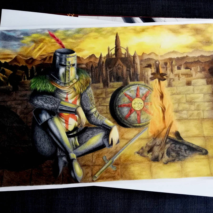 Solarire Drawing Dark Souls - Solaire by Kimiko675 on DeviantArt