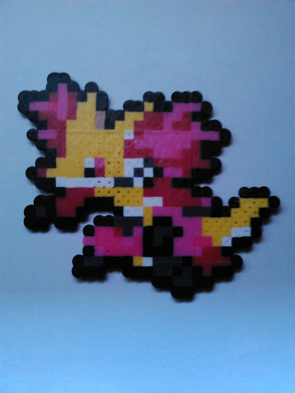 Delphox perler beads