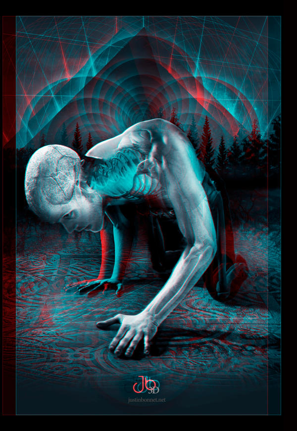 Divine Vibrations -Anaglyph 3D