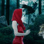 A dark Red Riding Hood