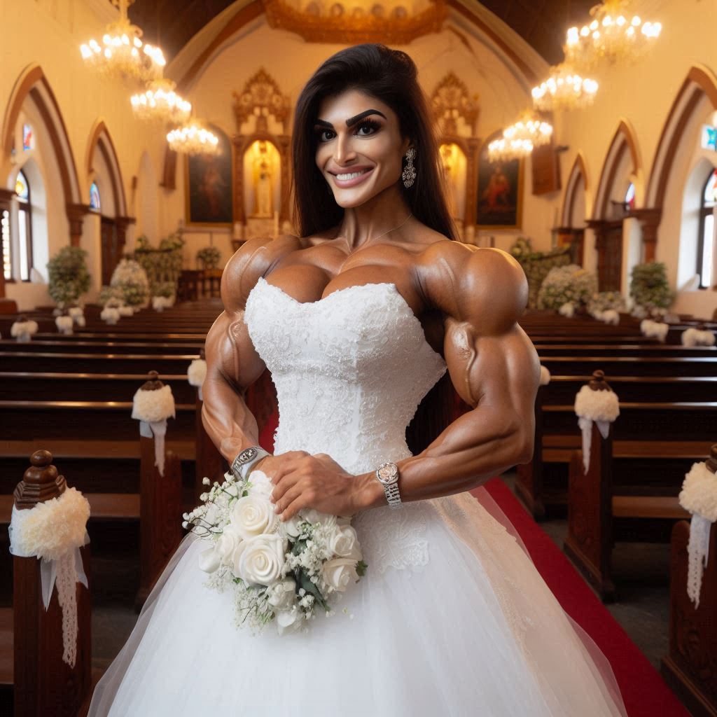 Here comes the bride, muscular with pride! by SinnedSenoj on DeviantArt Here comes the bride, muscular with pride! by SinnedSenoj on DeviantArt