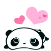tare panda in love