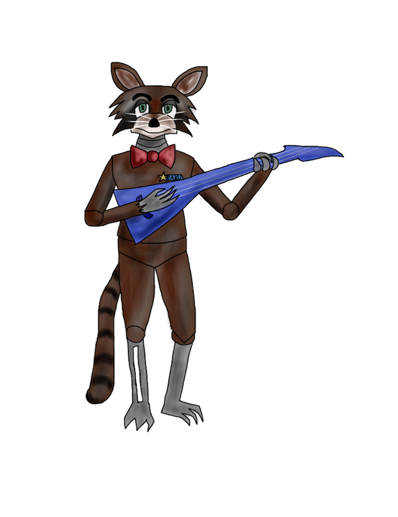 New Animatronic- Raku the Raccoon by longlostlive on DeviantArt