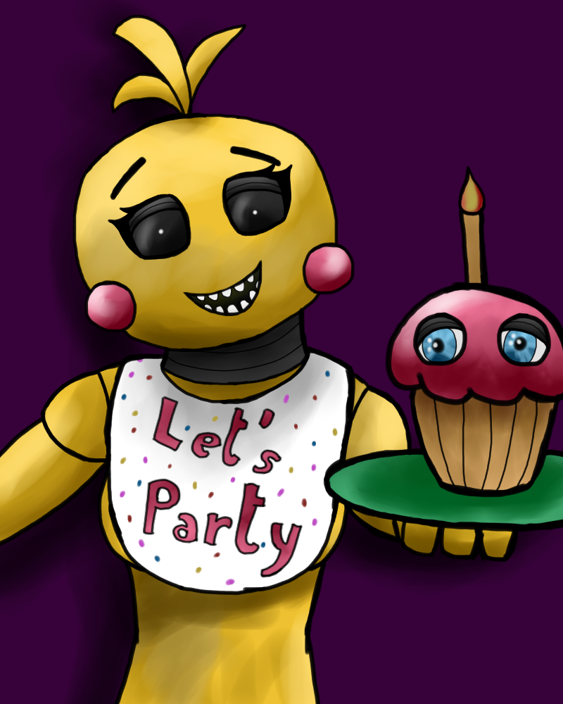 Toy Chica Lets Party By Longlostlive On DeviantArt.