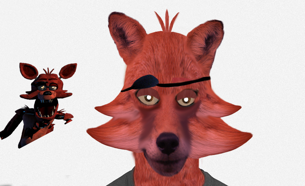 Realistic foxy fnaf