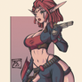 JAK AND DAXTER Ashelin character art