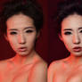 fashion portrait retouch