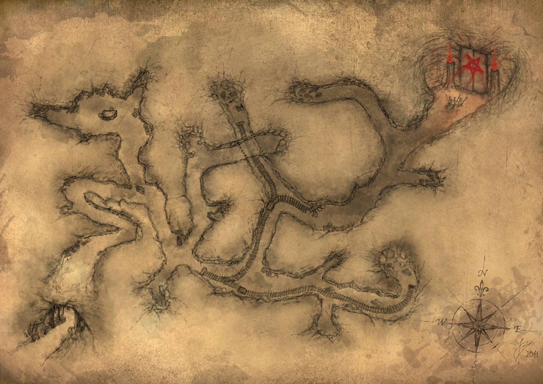 Mine Map by tarnvogL on DeviantArt