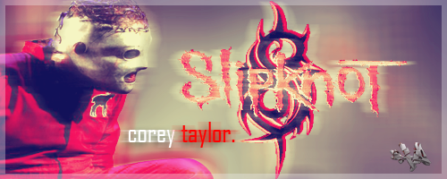 Slipknot - Corey Taylor Signature