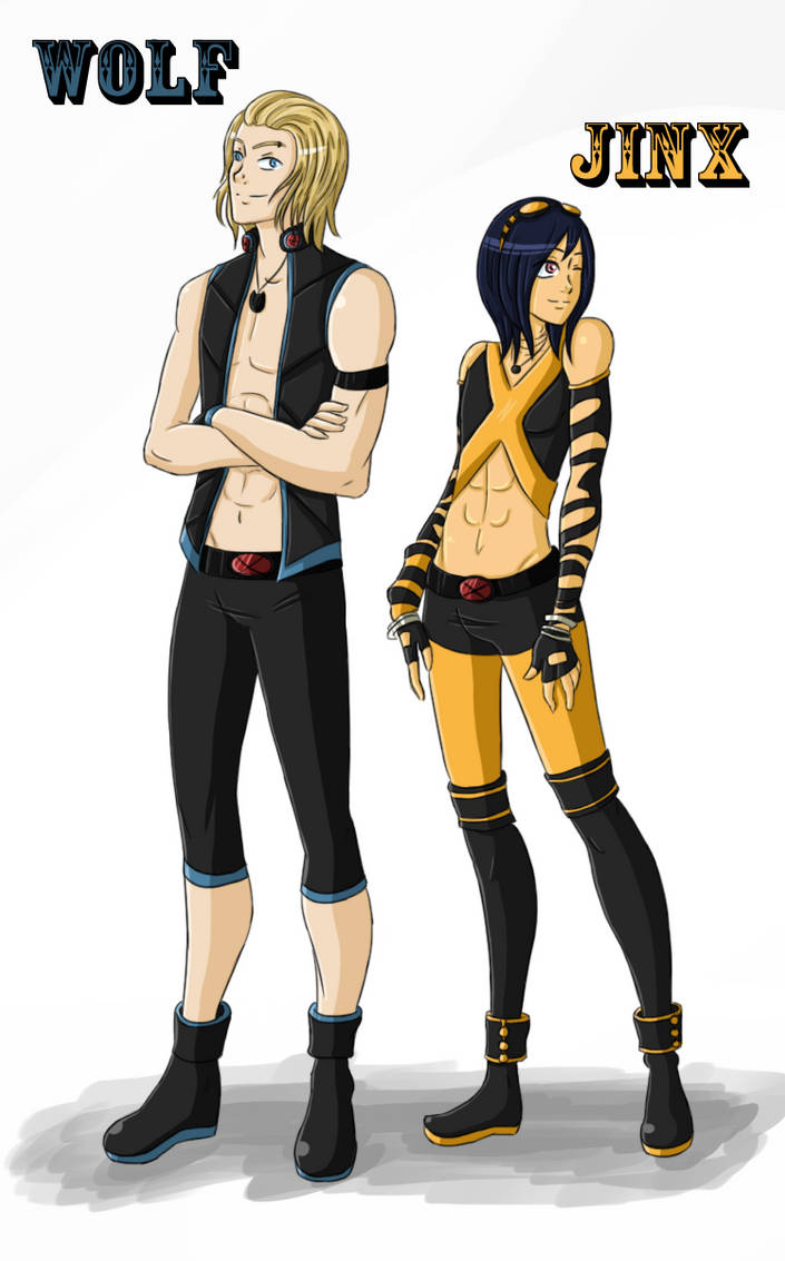 Wolf And Jinx By Sparvely On DeviantArt wolf-and-jinx-by-sparvely-on-deviantart