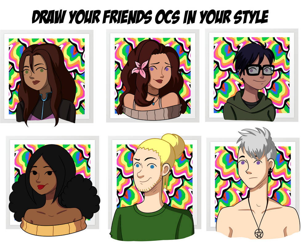 Draw your friends OCS meme by Sparvely