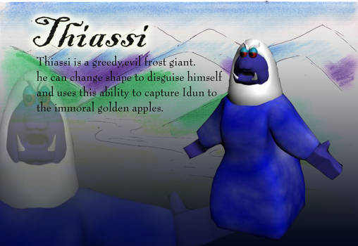 Thiassi the frost giant